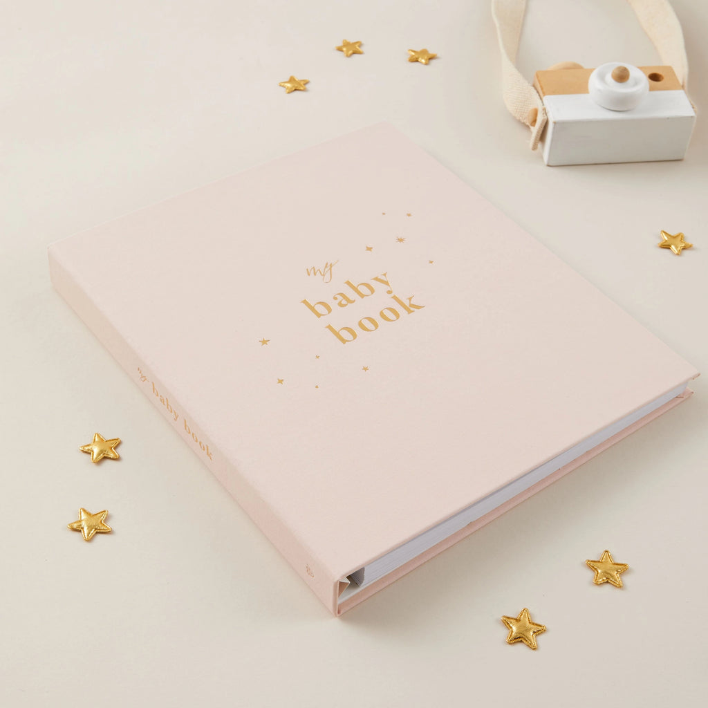 Blush & Gold My Baby Journal Blush Met Geschenkbox