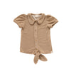 Navy Natural Blouse Faye Bath Terry Ginger Root