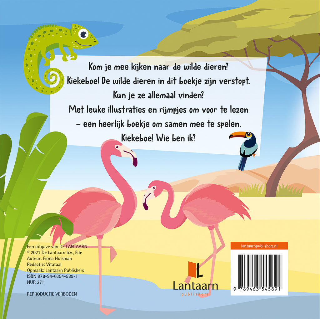 Lantaarn Publishers Boek Mijn Kiekeboek Wilde Dieren