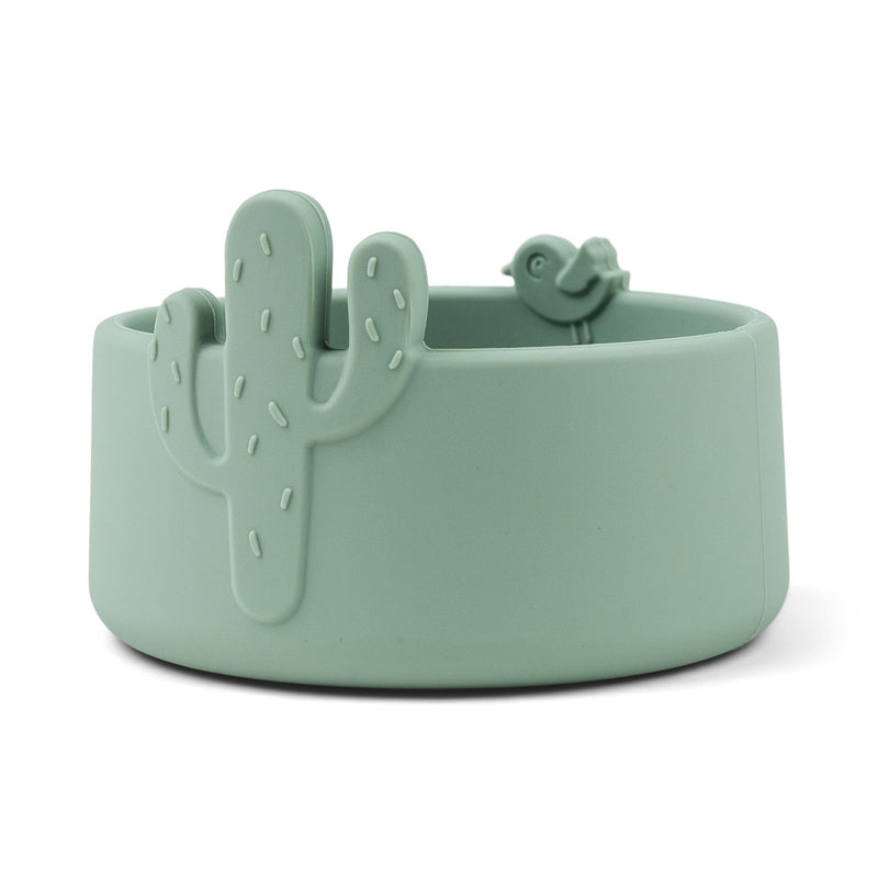 Done By Deer Bowl Silicone Lalee Sand Green 2-pack