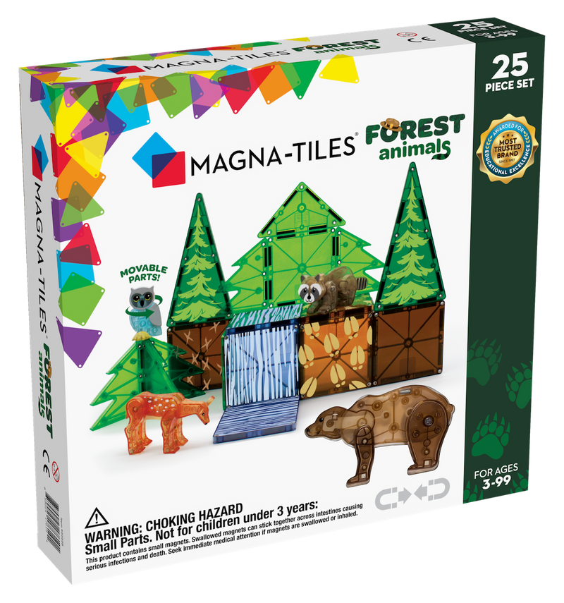 MAGNA-TILES Forest Animals Set 25