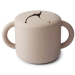 Mushie Snack Cup Siliconen Ivory