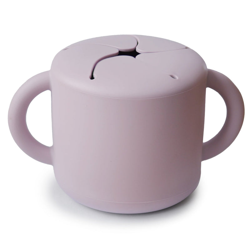 Mushie Snack Cup Siliconen Soft Lilac