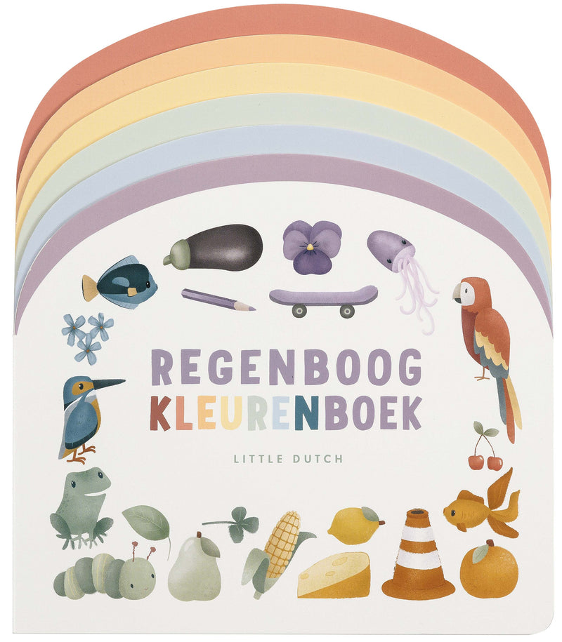 Little Dutch Regenbogen Kleurenboek