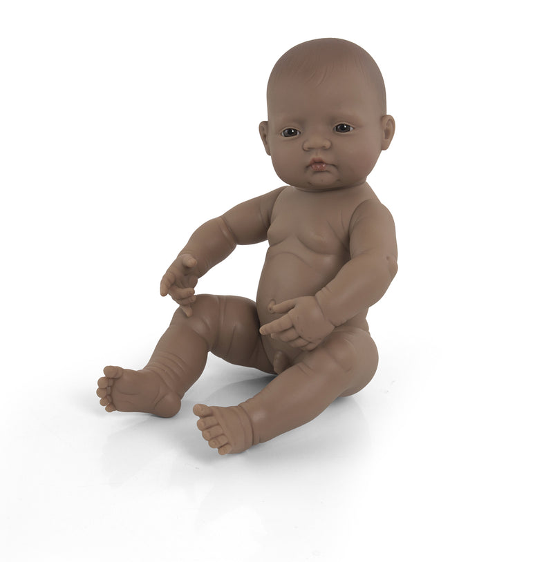 Miniland Baby Pop Jongen Latijns Amerikaans - 40 cm