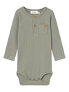 Lil' Atelier Baby Romper Dimo Dried Sage