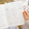 Blush & Gold Wedding Planner Boek Ivory Goud