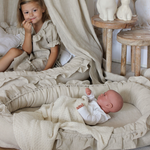 Cotton & Sweets Babynest Ruffle Natural