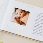 Blush & Gold Baby Invulboek Little One Safari