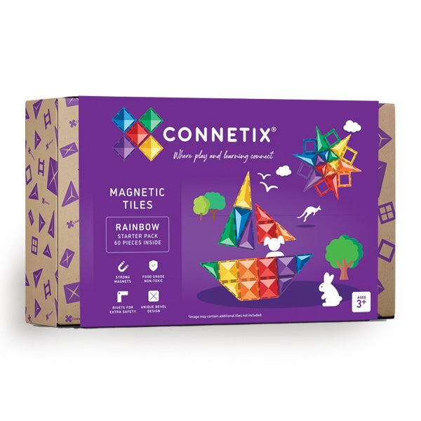 Connetix Rainbow Starter Pack Set 60