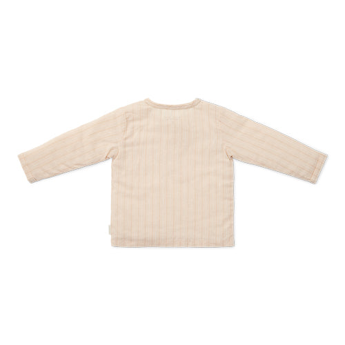 Little Dutch Shirt Linnen Sand Stripe