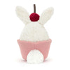 Jellycat Knuffel Dainty Dessert Bunny Cupcake