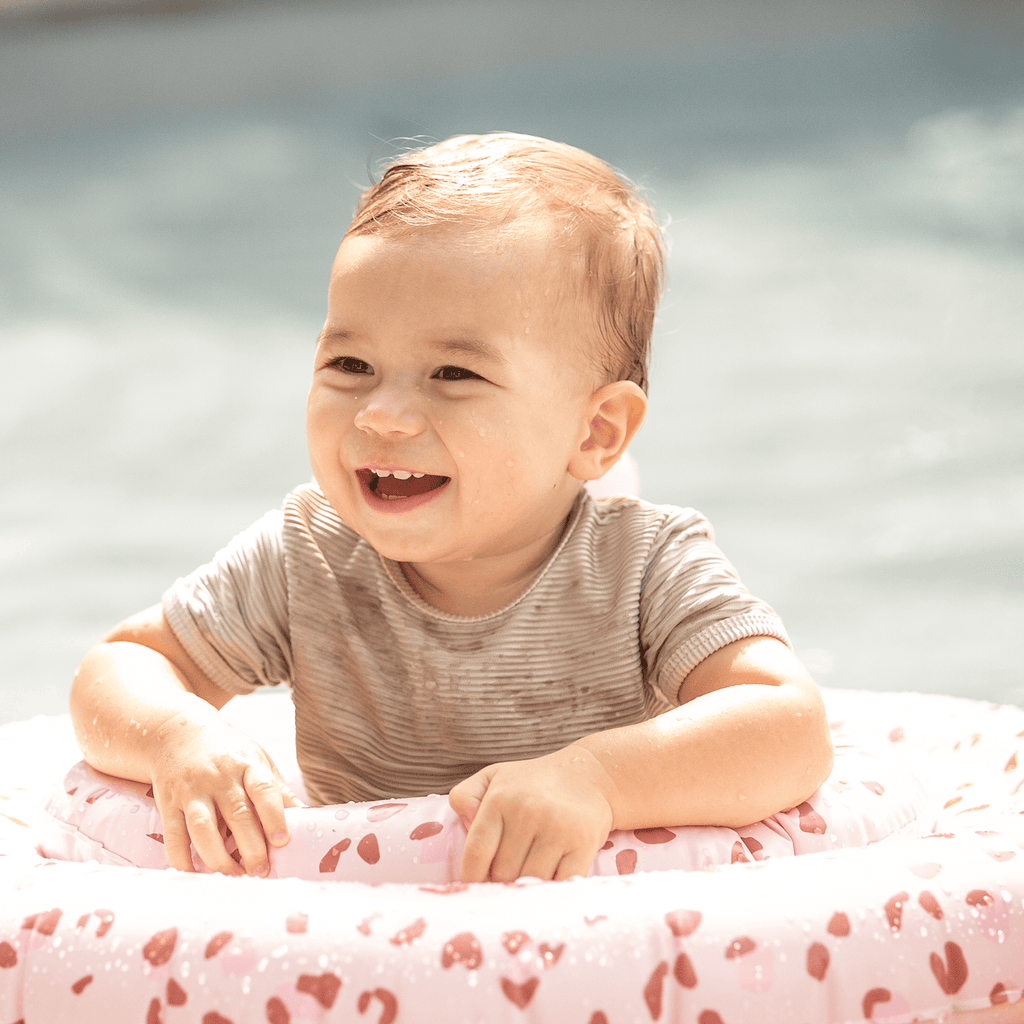 Swim Essentials Baby Float Panter Old Pink
