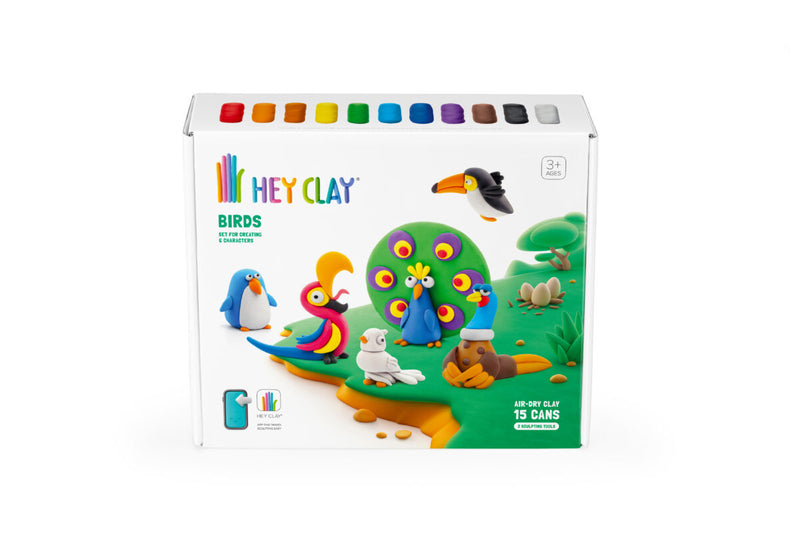 HeyClay Klei Birds 15-pack