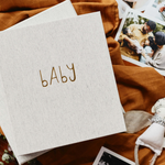 Write To Me Memory Box Invulboek Baby Your First Five Years Oatmeal
