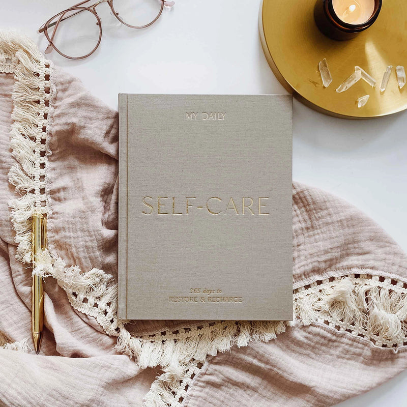 Blush & Gold Invulboek Self Care