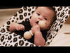 Meyco Beschermhoes Wipstoel BabyBjörn Leopard Sand Melange