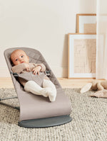 BabyBjorn Wipstoel Bliss Cotton Classic Quilt Sand Grey