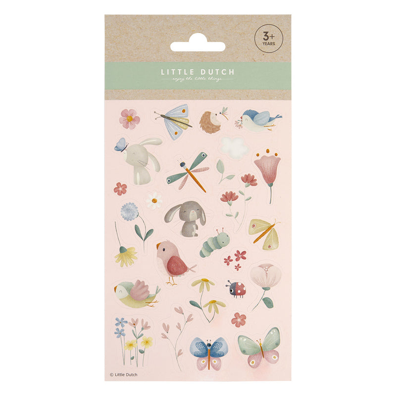 Little Dutch Stickervel Flowers & Butterflies