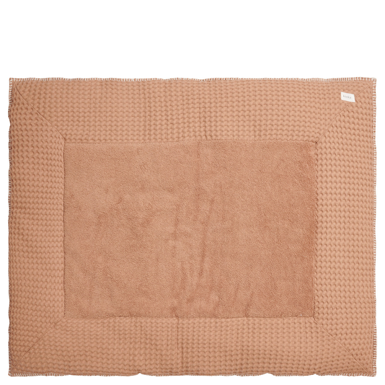 porselein Voorschrift overschot Boxkleed Amsterdam Wafel Soft Earth Sand | Koeka | Olive & Mint