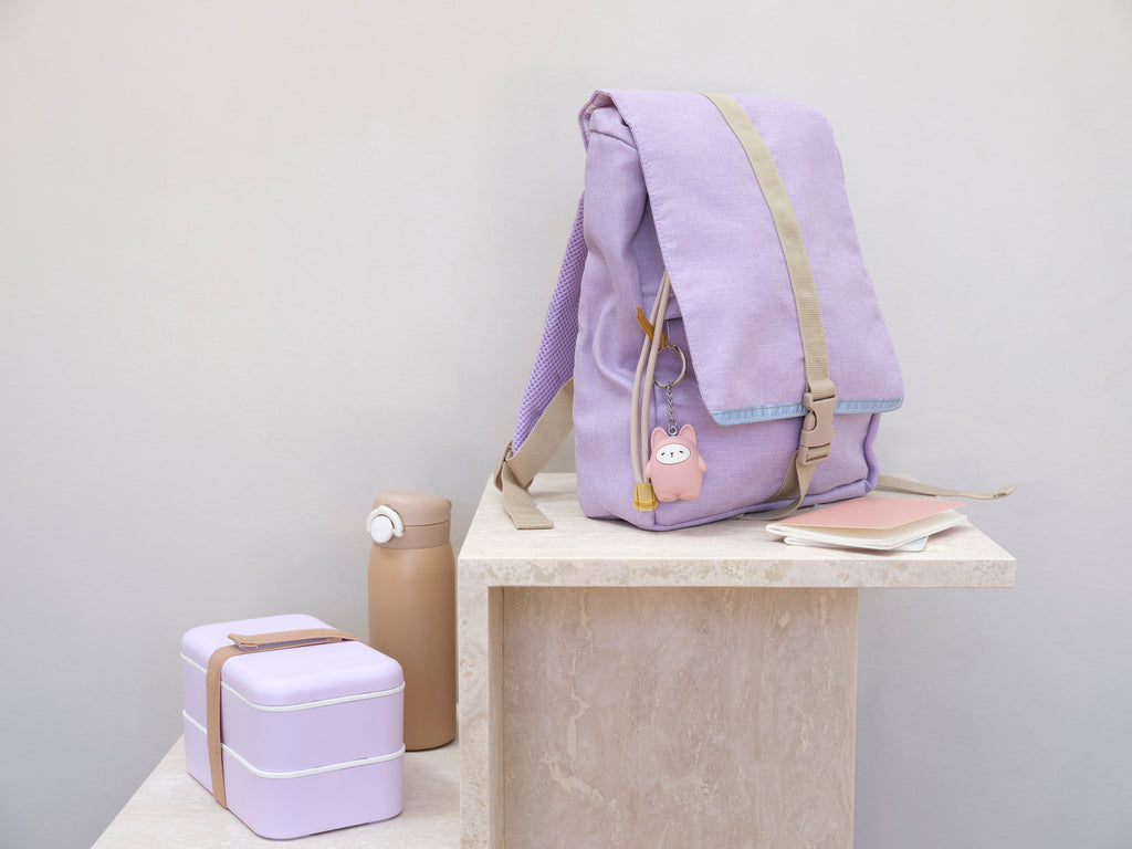 Fabelab Lunchbox Lilac 2-Laags*