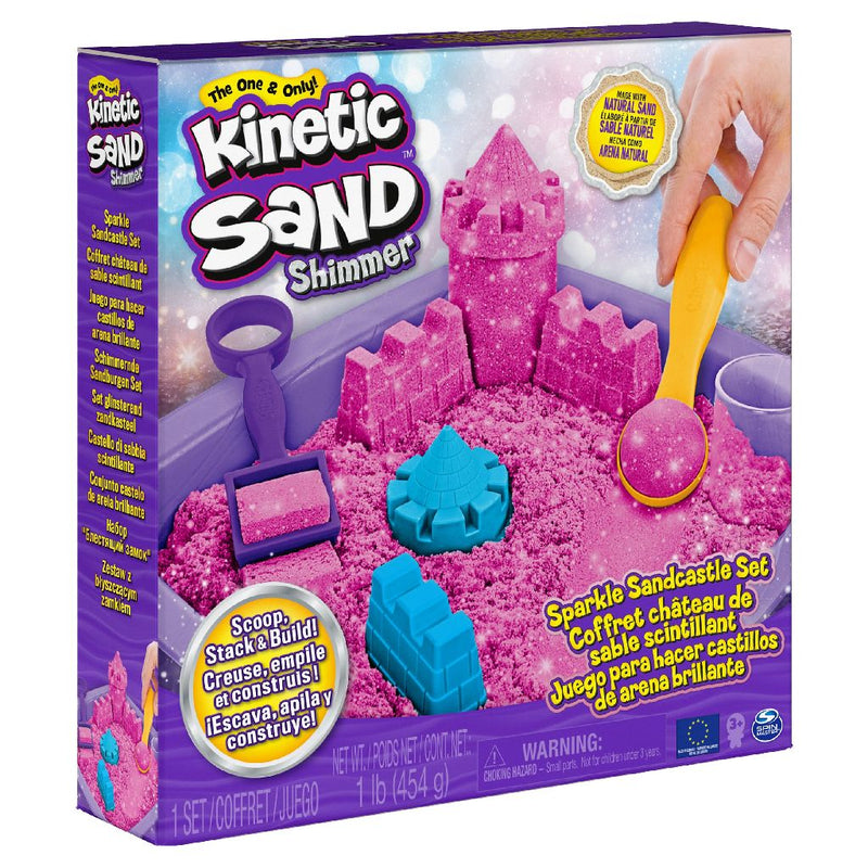 Kinetic Sand Sparkling Zandkasteel Pink