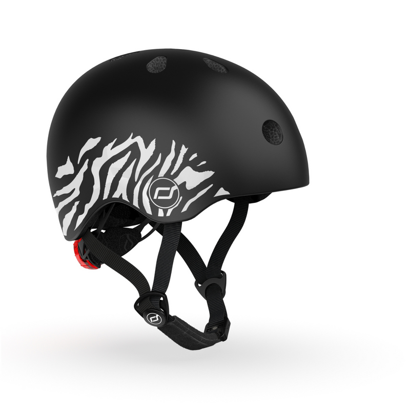 Scoot and Ride Helm Zebra XS