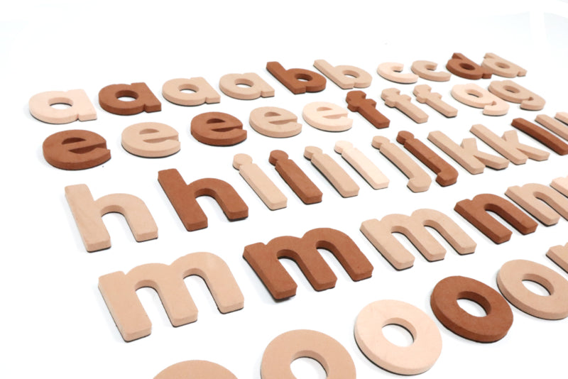 VanPauline Magnetische Letters Nude Met Voorletter
