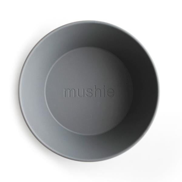 Mushie Bowls Rond Smoke 2-pack