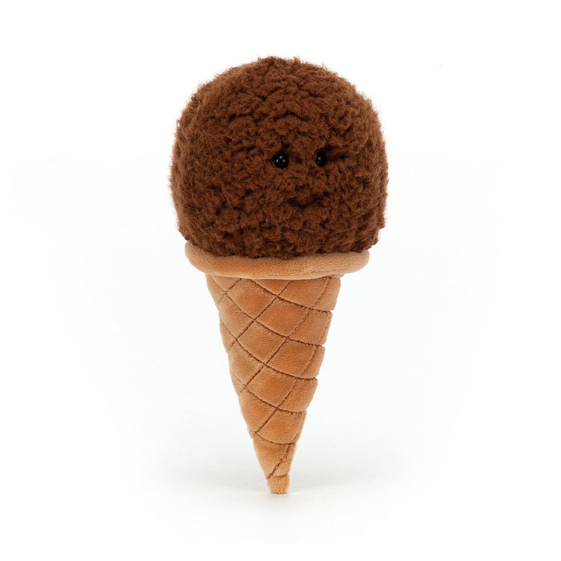 Jellycat Knuffel Irresistible Ice Cream Chocolate