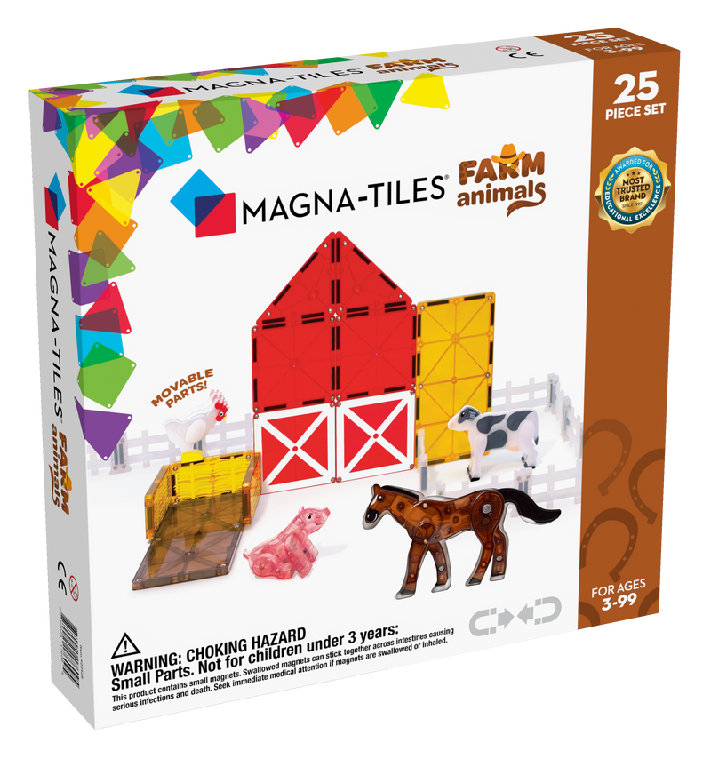 MAGNA-TILES Farm Animals Set 25