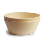 Mushie Bowls Rond Pale Daffodil 2-pack