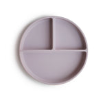 Mushie Bord Zuignap Siliconen Soft Lilac