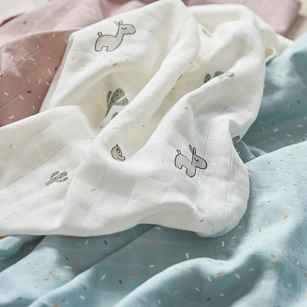 Done By Deer Swaddle Lalee Sand 2-pack*