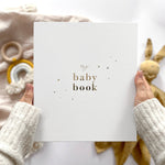 Blush & Gold Invulboek My Baby Journal Goud Wit Met Geschenkbox