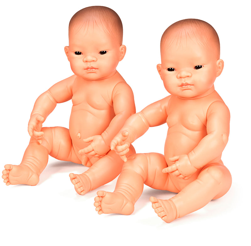 Miniland Baby Pop Jongen Aziatisch - 40 cm