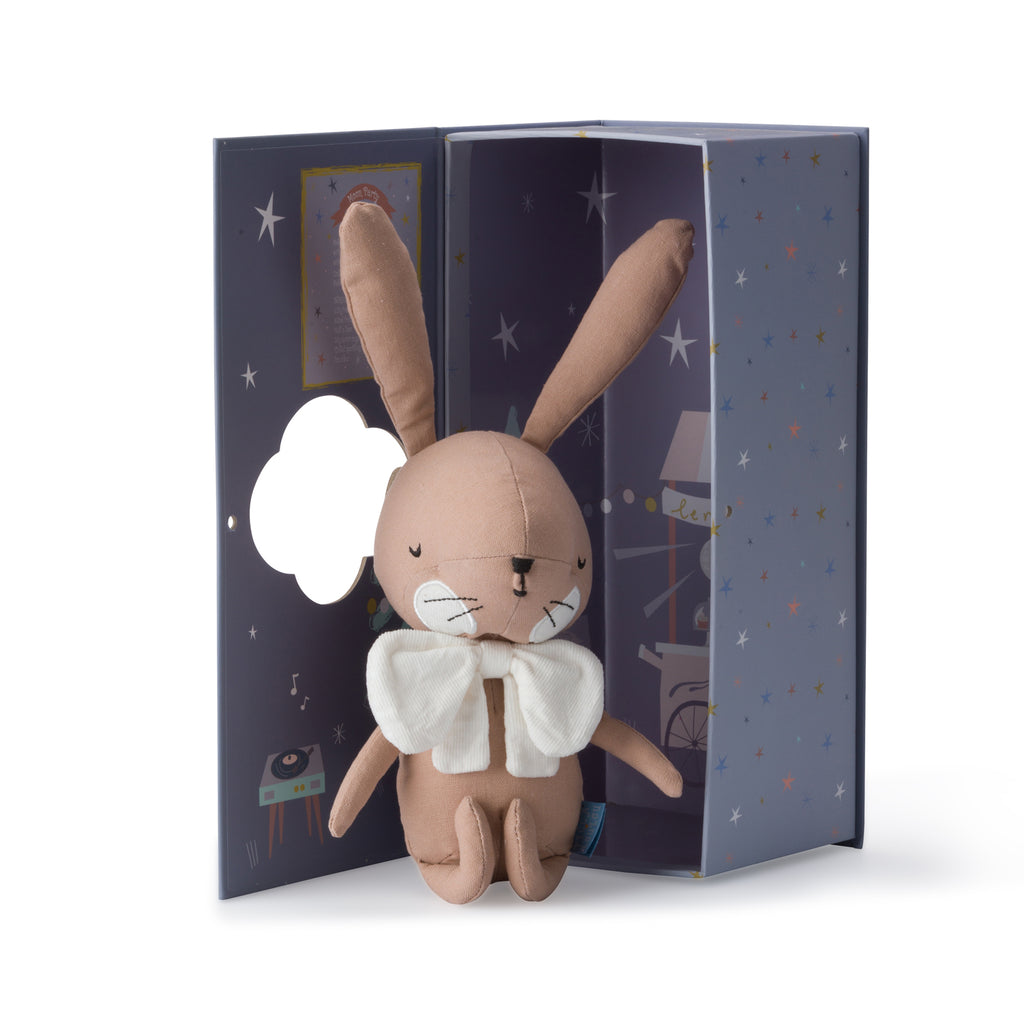 Picca Loulou Knuffel Rabbit Pink Giftbox
