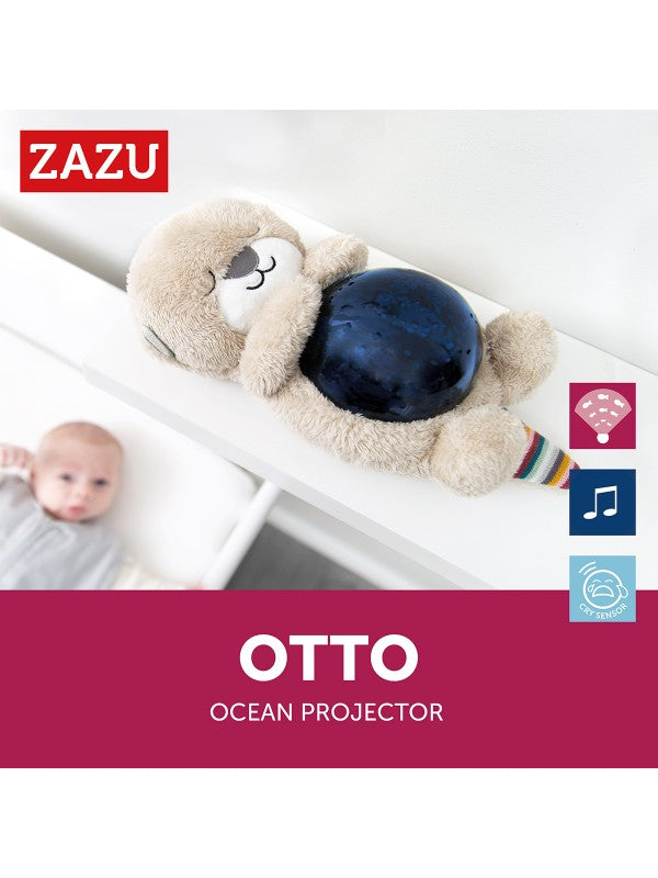 ZAZU Muziekknuffel Nachtlamp Projector Otto Ocean