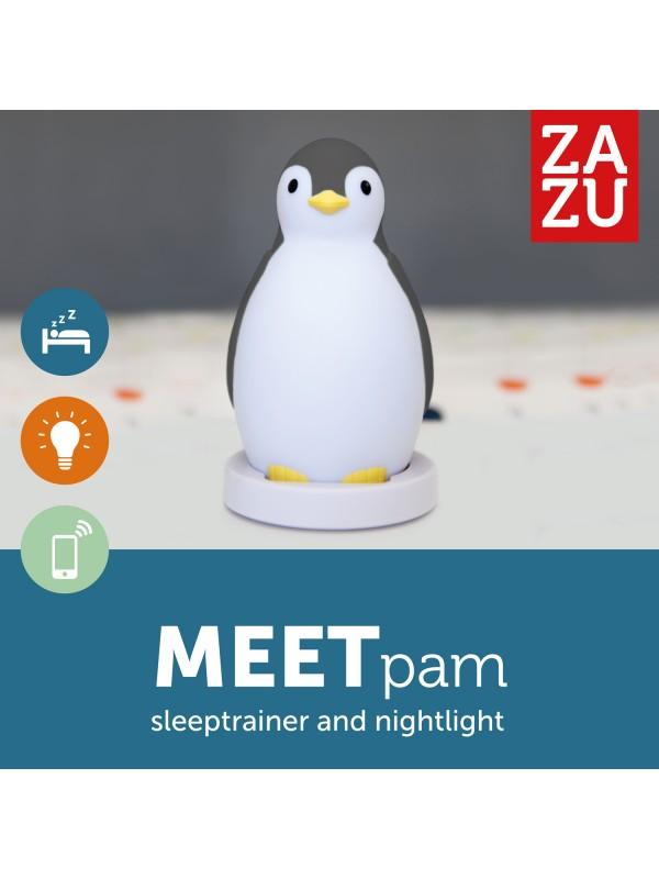 ZAZU Slaaptrainer Nachtlampje Penguin Pam Pink