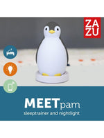 ZAZU Slaaptrainer Nachtlampje Penguin Pam Blauw