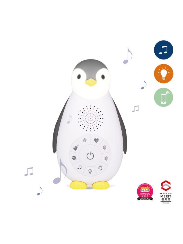 ZAZU Muziekbox Nachtlampje Penguin Zoe Roze